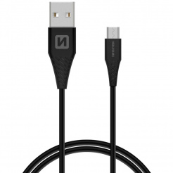 SWISSTEN datový kabel USB / microUSB 1,5 m - black