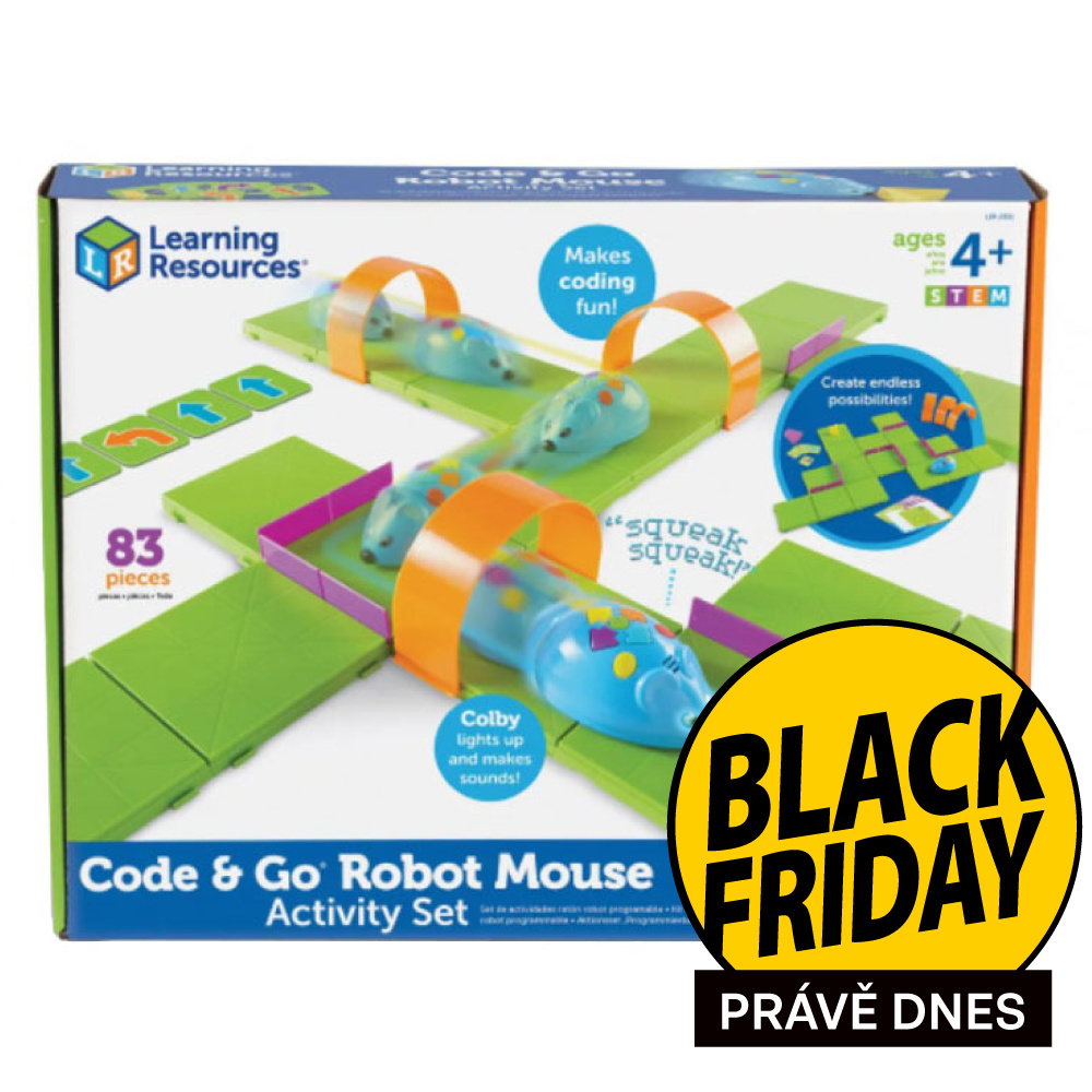 Code & Go sada s robotickou myší