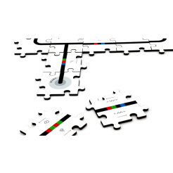 Dřevěné puzzle pro Ozobot - Starter Set