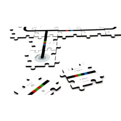 Dřevěné puzzle pro Ozobot - Speed Set