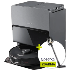 Roborock S8 MaxV Ultra - black + tyčový vysavač Roborock H5 zcela ZDARMA!  