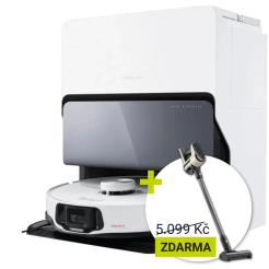  Roborock S8 MaxV Ultra - white + tyčový vysavač Roborock H5 zcela ZDARMA!  
