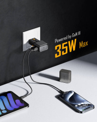 Voltme VITO Go EzTravel Travel Charger 35W (black)