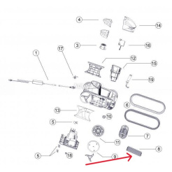 Kartáč pro Fairland ROBOT X