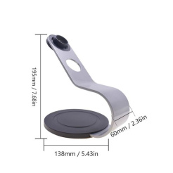 Magnetický držák fénu Dyson Supersonic (stříbrná) - neoriginál