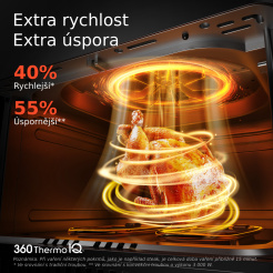 Cosori Dual Blaze 6.4L SMART + 5x špíz a gril. rošt - černá