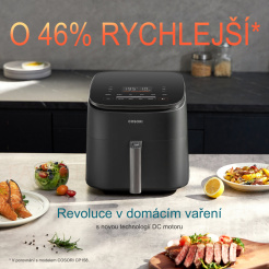 Cosori TurboBlaze Pro 6,2L+ 5x špíz a gril. rošt - černá