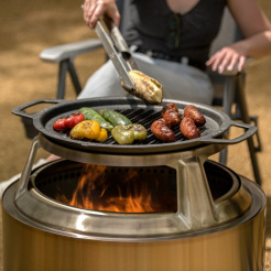 Grilovací mřížka pro ohniště Yukon 27 Solo Stove s nástavcem