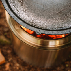 Grilovací deska pro ohniště Bonfire Solo Stove s nástavcem
