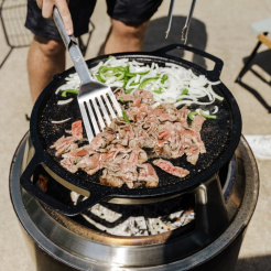 Grilovací deska pro ohniště Yukon Solo Stove s nástavcem