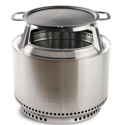 Grilovací deska pro ohniště Yukon Solo Stove s nástavcem