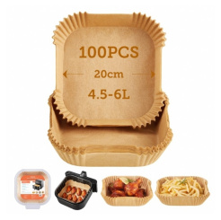  Cosori Papírové formy 100ks 20cm 4,5 - 6 l 