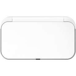 Simplehuman Dual Sensor 58 L (34/24) - bílá ocel