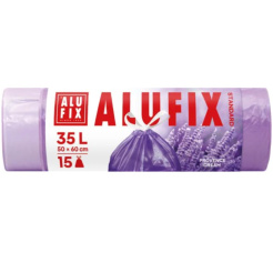  Pytle 35L do odpadkových košů se zatahovací páskou s vůní levandule 