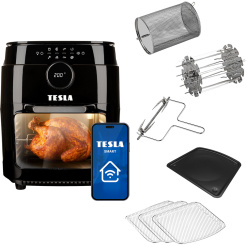 Horkovzdušná fritéza  TESLA AirCook & Grill QG800 WiFi 