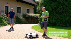 Instalace robotické sekačky z našeho obchodu