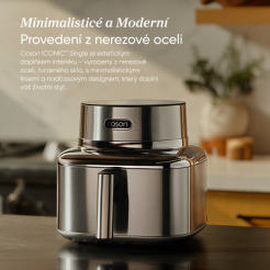 Cosori Iconic Single 6,2 L, keramika - nerez