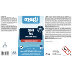 mediPOOL Rapid - chlorový granlutát 1,0 kg
