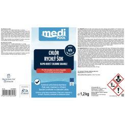 mediPOOL Rapid-BOOST chlorový granulát 1,2 kg