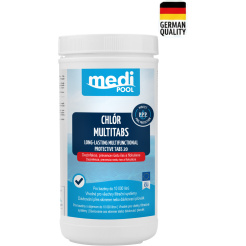 mediPOOL MULTIFUNKČNÍ pomalurozpustné tablety (bez mědi) 20 g 1,0 kg 
