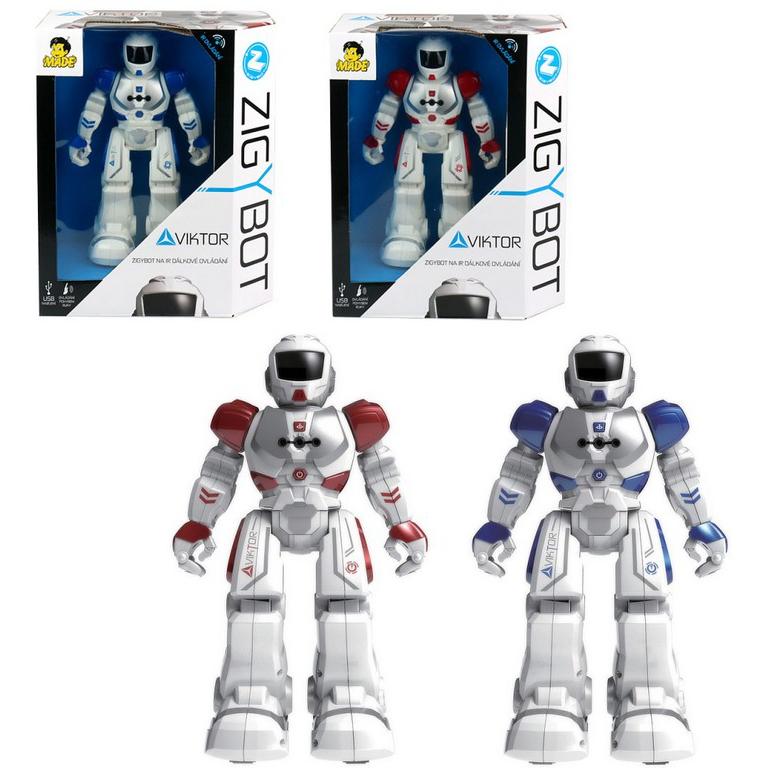 Zigybot - Robot Viktor - modrý