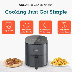 Cosori L501 PRO 4.7L + 5x špíz a gril. rošt - černá