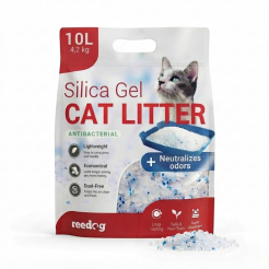 Reedog stelivo pro kočky Silica 10 l / 4,2 kg