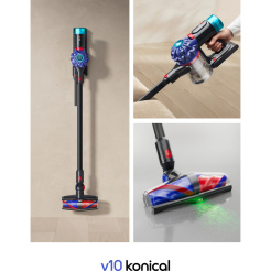 Dyson V10 Konical + Auto-Empty Dok