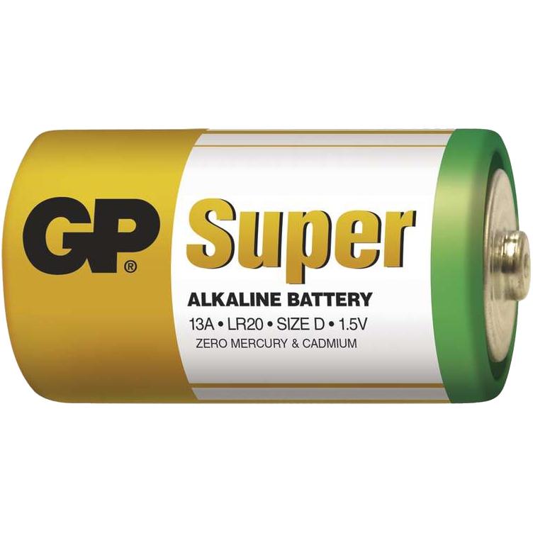 Baterie GP Alkaline D Velké Mono