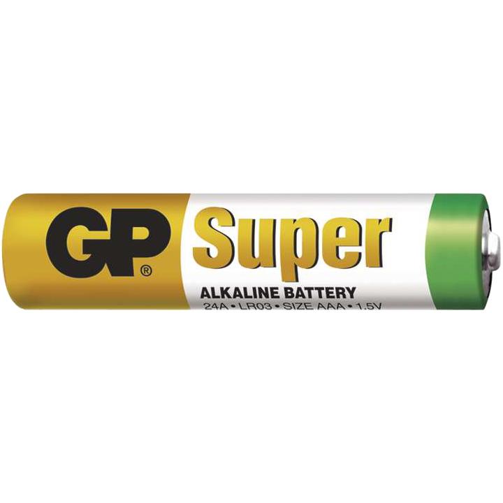 Baterie GP Alkaline AAA, mikrotužka