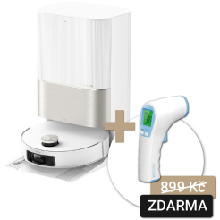  Dreame X50 Ultra Complete - white + bezdotykový teploměr 