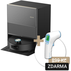  Dreame Aqua10 Ultra Roller Complete - black + bezdotykový teploměr 