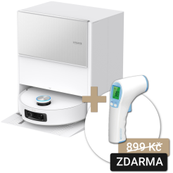  Dreame Aqua10 Ultra Roller Complete - white + bezdotykový teploměr 