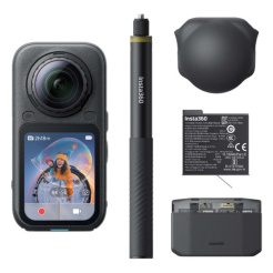Insta360 X6 Essentials Bundle Midnight Black