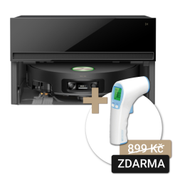  Dreame X60 Pro Master - black + bezdotykový teploměr 