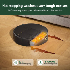 iRobot Roomba Plus 675 Combo + AutoWash dock - black