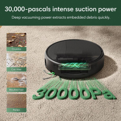 iRobot Roomba Plus 675 Combo + AutoWash dock - black