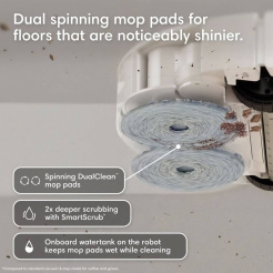 iRobot Roomba Plus 575 Combo + AutoWash dock - white