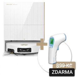  Dreame X60 Pro Ultra Complete - white + bezdotykový teploměr 
