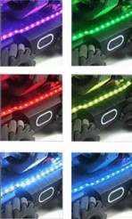 Barevné LED osvětlení pro DJI RoboMaster S1