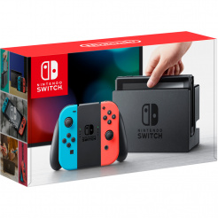 Nintendo Switch - Neon Red&Blue Joy-Con v2