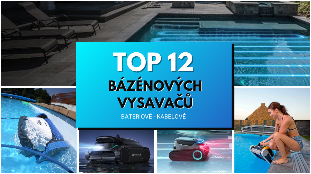 Nejlepší bazénové vysavače - 12 TOP automatů 2025