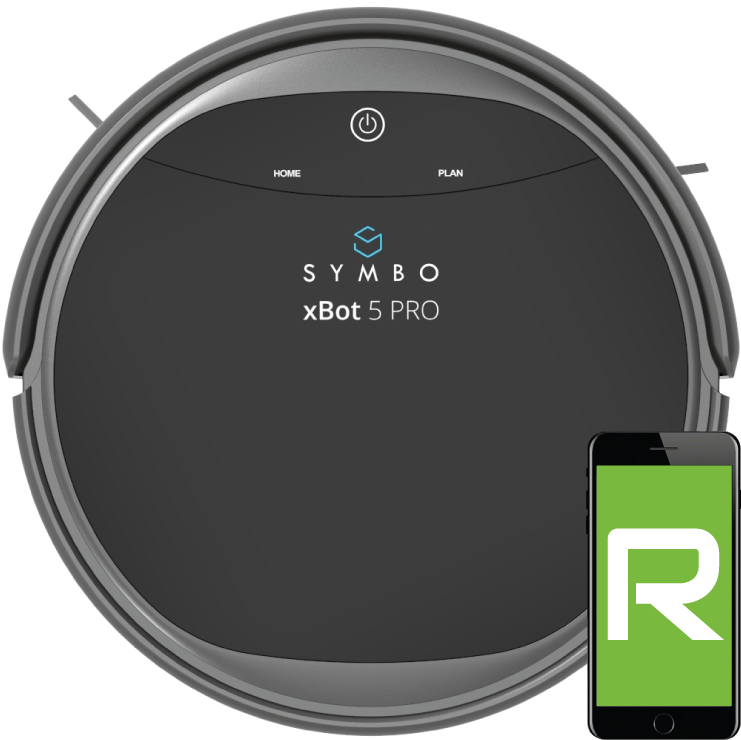 Symbo xBot 5 PRO WiFi + mop (2v1) - Robotický vysavač.