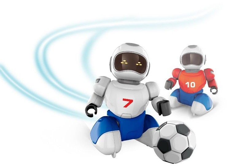 Představení robotické hračky Robofotbal