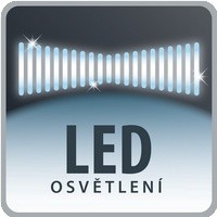 Hubice s LED osvětlením