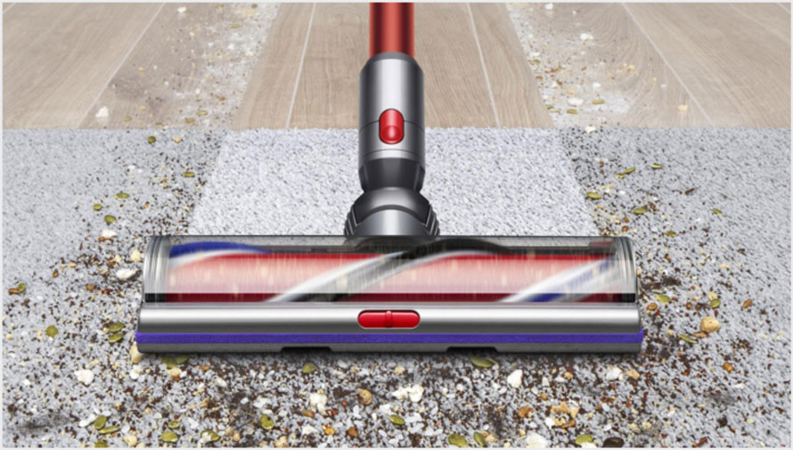 Vysoce účinný úklid podlah a koberců