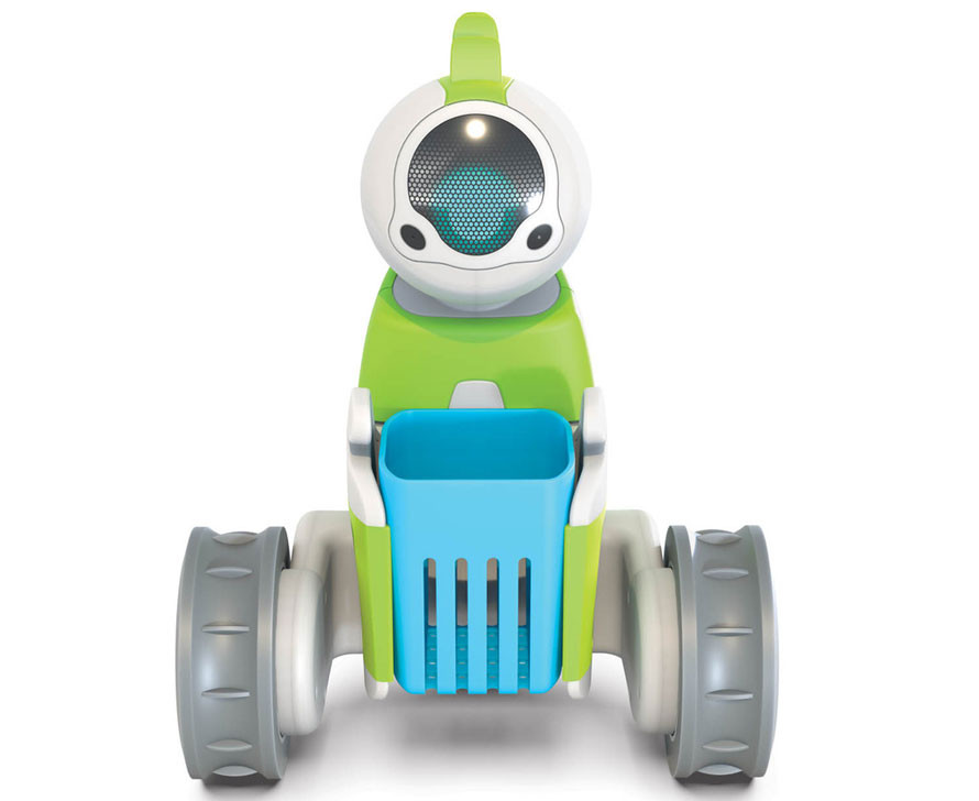 Představení robotické hračky HEXBUG MoBots Fetch - zelený