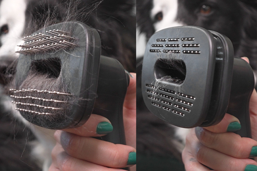 PET kartáč vyčeše a ošetří kůži i srst vašeho chlupatého mazlíčka