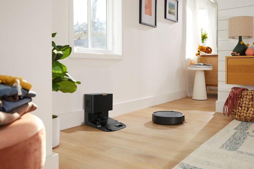 Robotický vysavač s mopem iRobot Roomba Combo i5+ Neutral