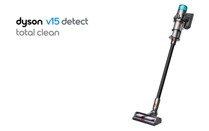 Představení tyčového vysavače Dyson V15 Detect Total Clean